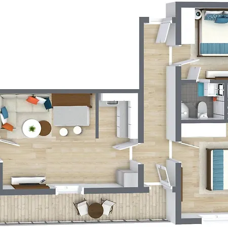 Apartment Zirbennest Haus Martha *
